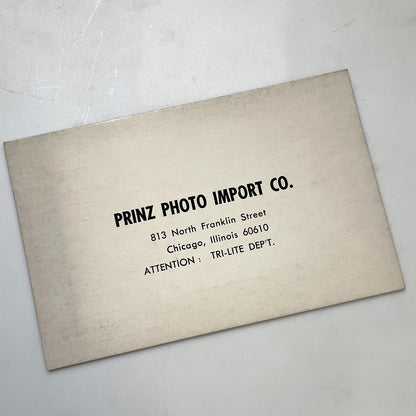40111 | SX-70_z flash prinz tri-lite reg card