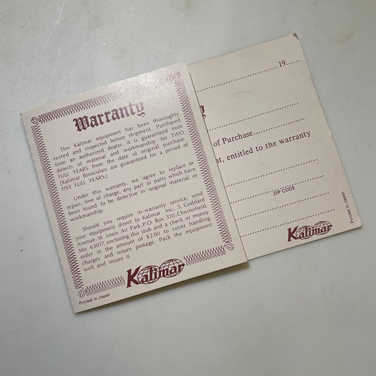 40111 | SX-70_z flash kalimar reg card