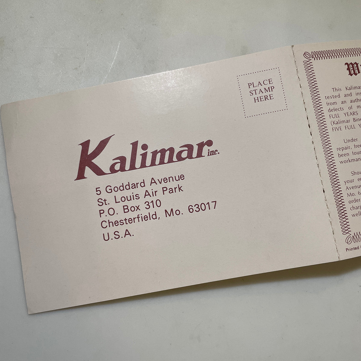 40111 | SX-70_z flash kalimar reg card