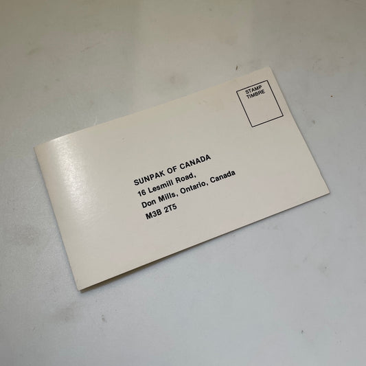 40111 | SX-70_z flash sunpak 70K reg card canada
