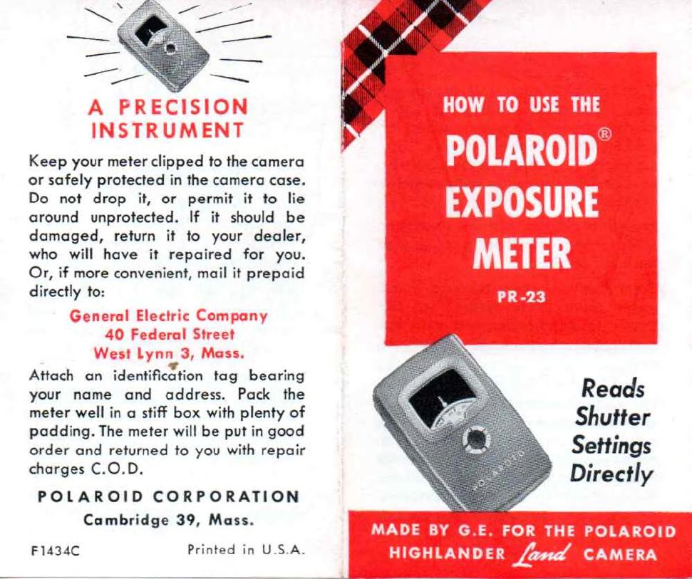 40112 | rollfilm_z exposure meter PR-23