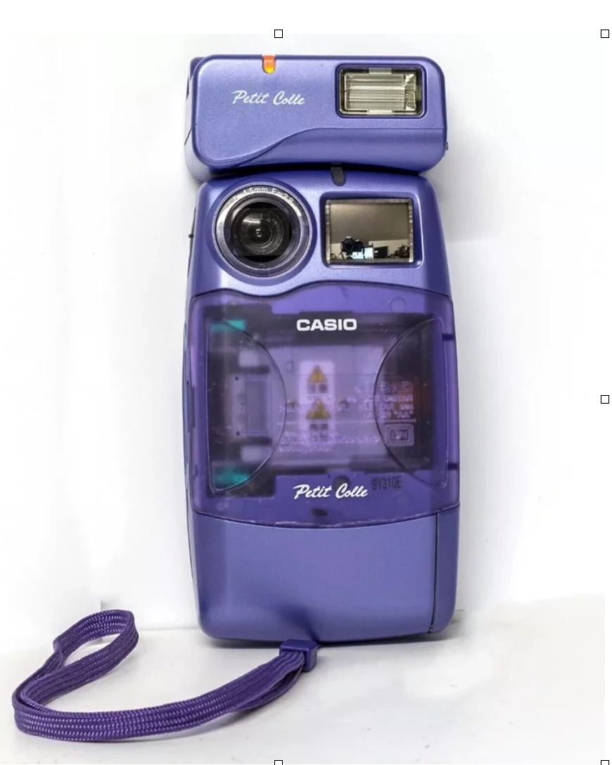 10701 | casio zr-1 (01) transparent purple