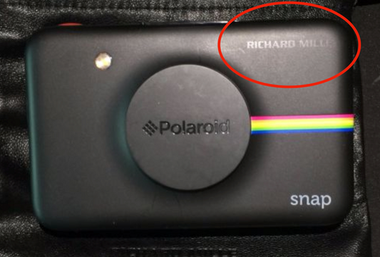 10702 | Polaroid snap Richard Mille