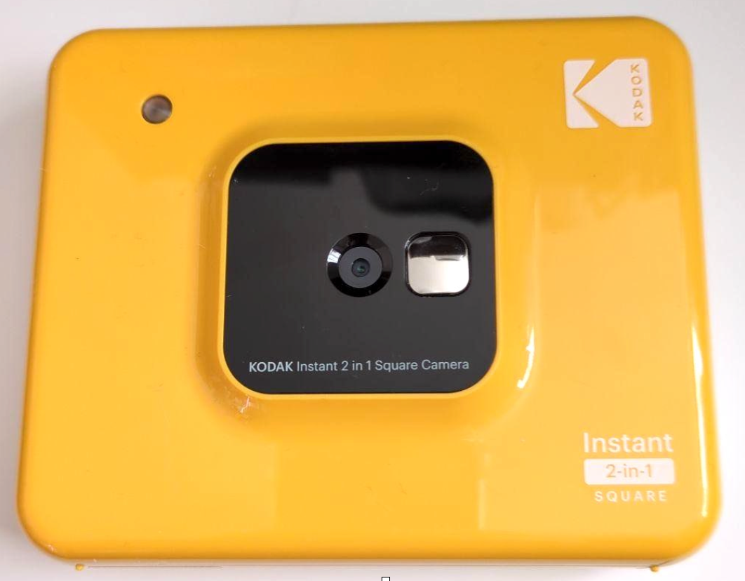 10703 | kodak (04) instant 2-in-1 SQUARE (01) yellow