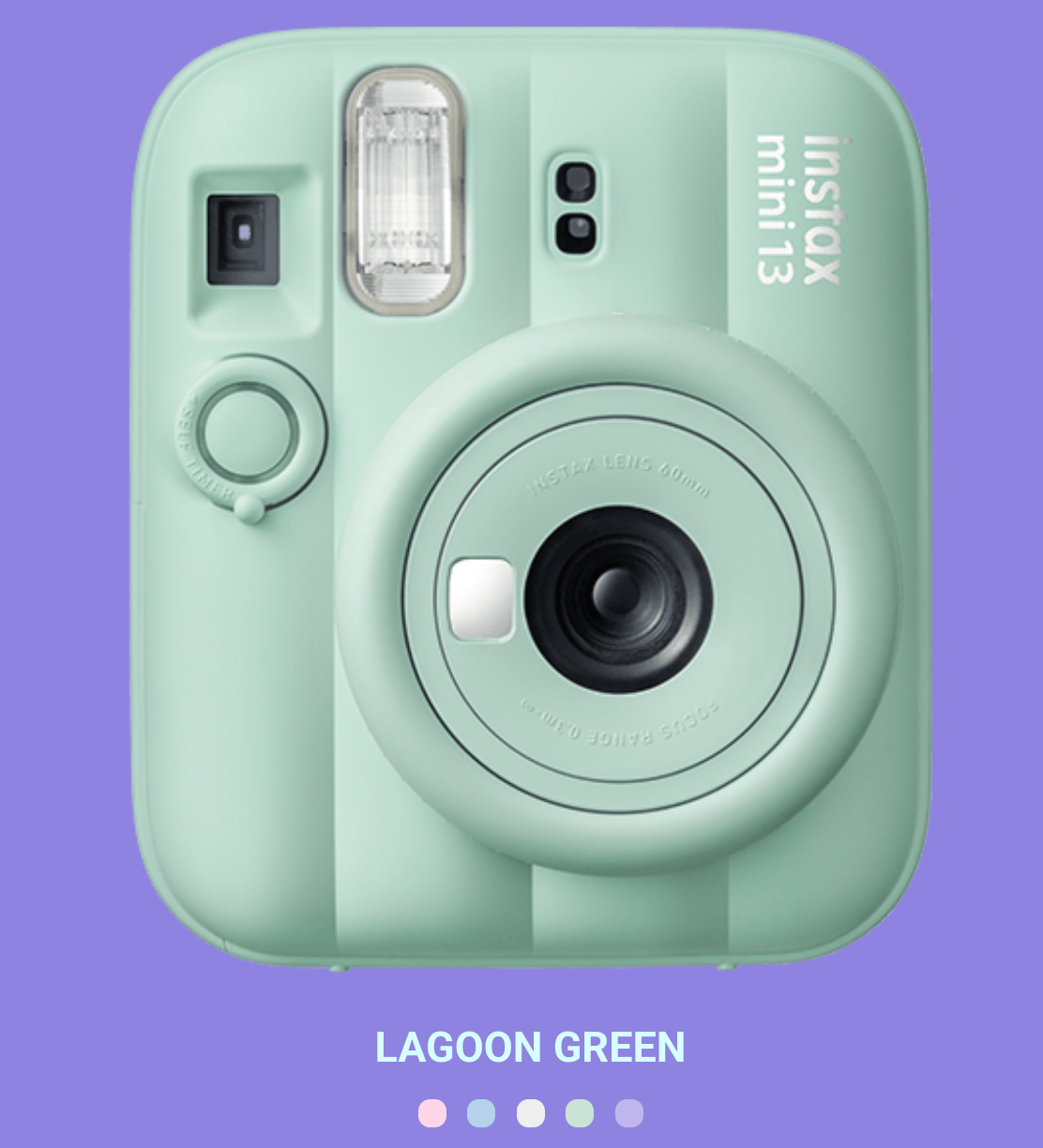 10202a | instax mini 13 lagoon green