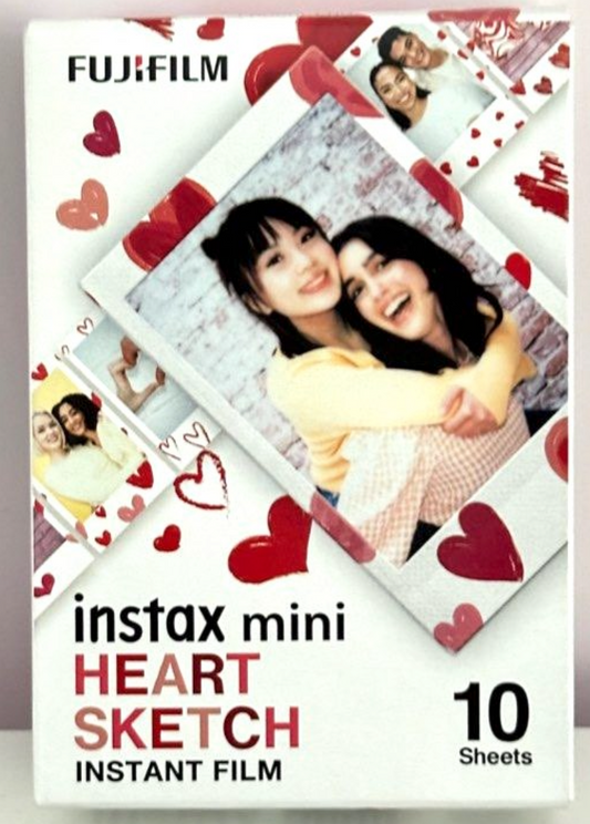 mini_01 | instax mini heart sketch