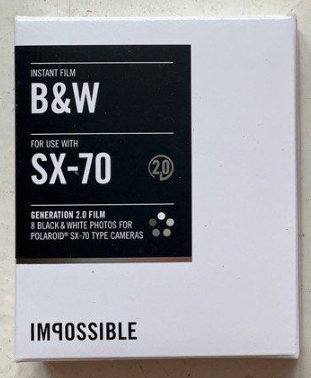 20083 | (01) SX-70 B&W 2.0
