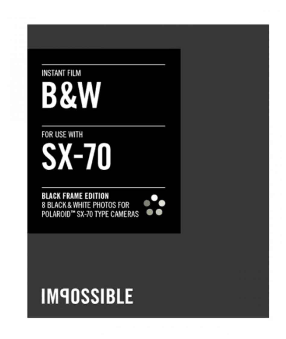 20083 | (01) SX-70 B&W black frame