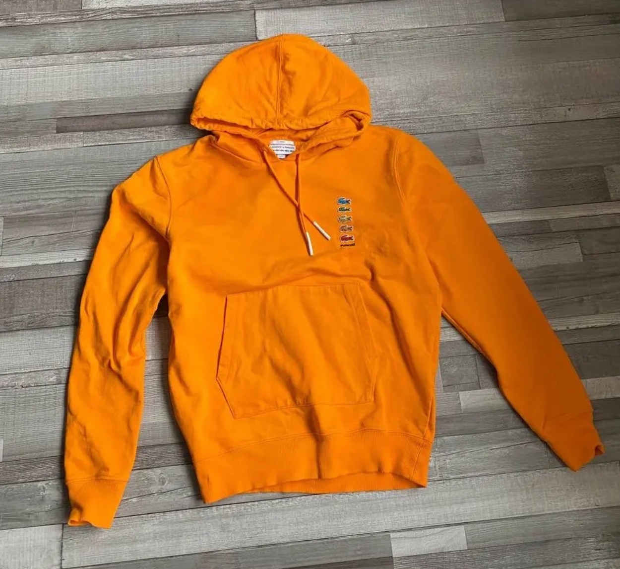 30514 | LACOSTE hoodies 01 orange