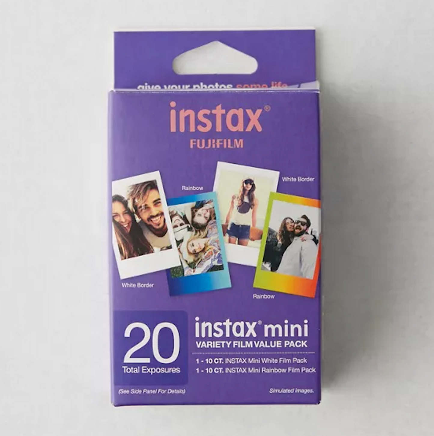 20202 | instax mini 2x white + rainbow