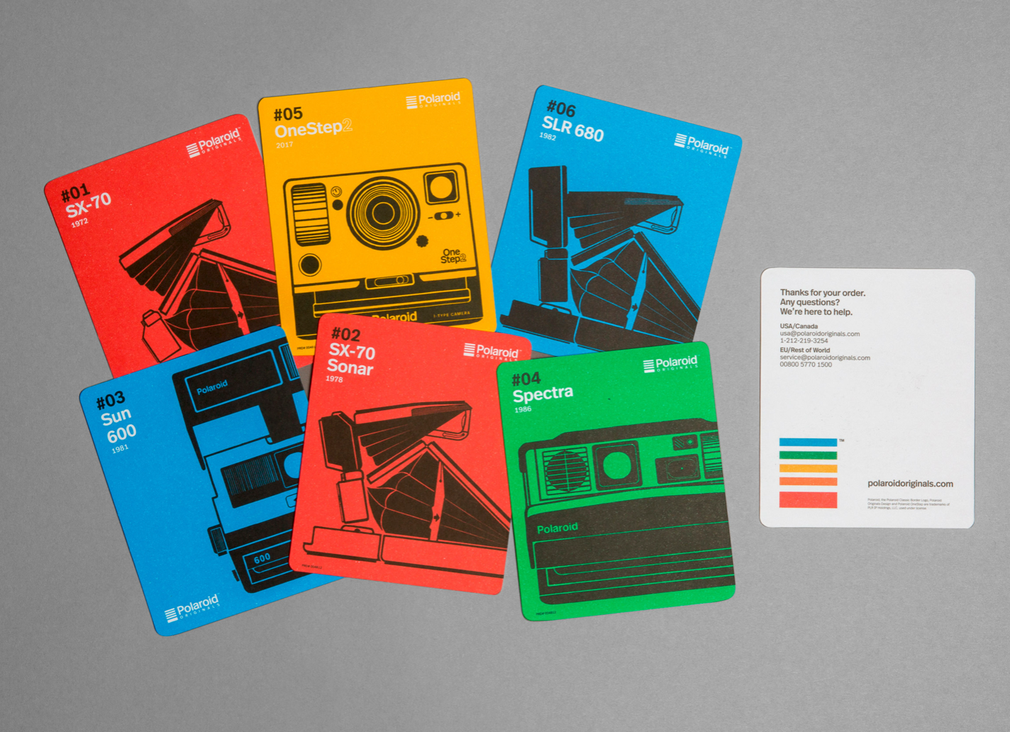 40211 | (03) polaroid originals camera card
