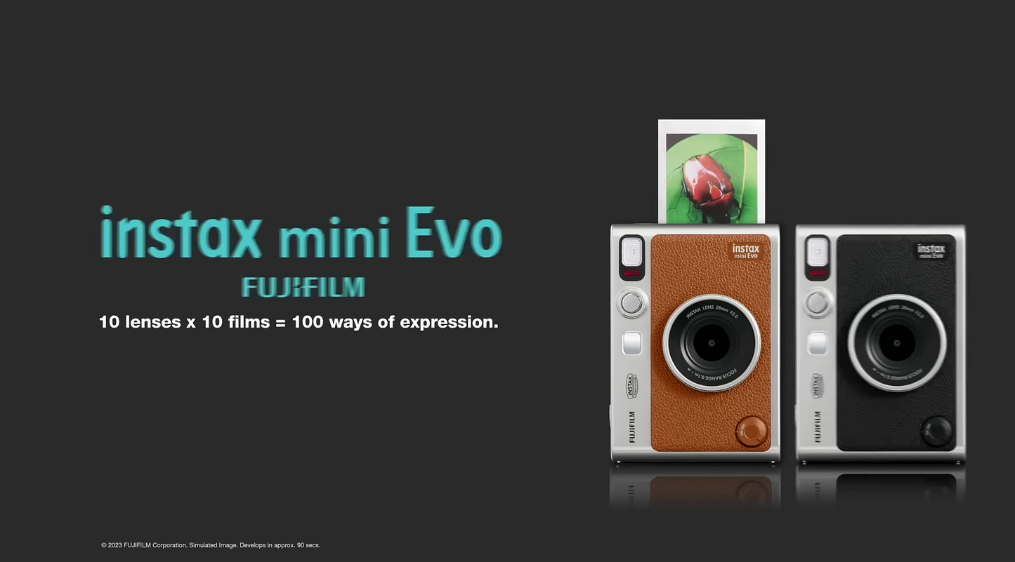 40633 | fujifilm instax mini evo 2024 30s