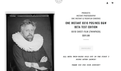 20814 | one instant b/w beta test