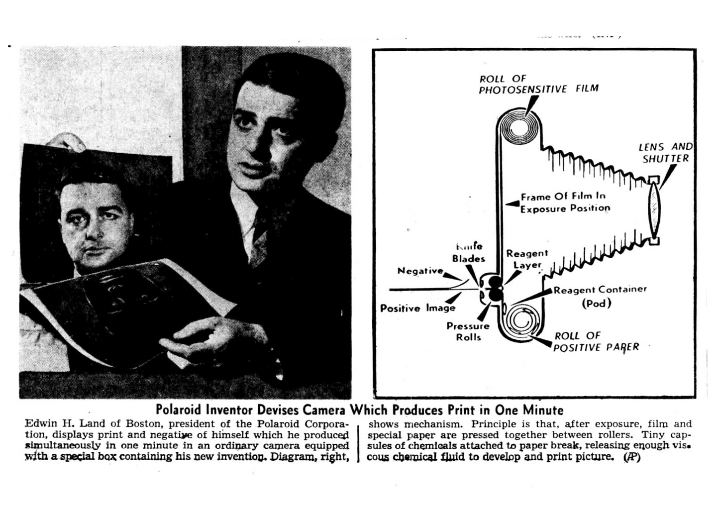 40051 | buffalo news - Dr Land demonstrated 1947-02-22
