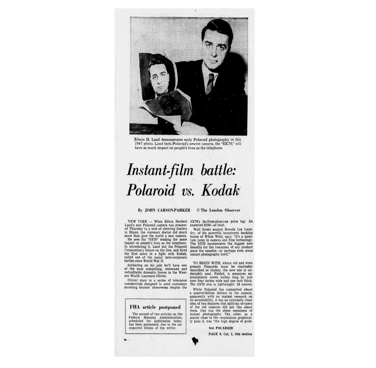 40051 | courier journal - polaroid vs kodak 1972-10-29