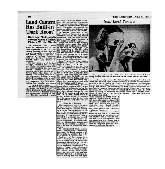 40051 | hartford daily - land camera has built-in 'dark room' 1948-11-19