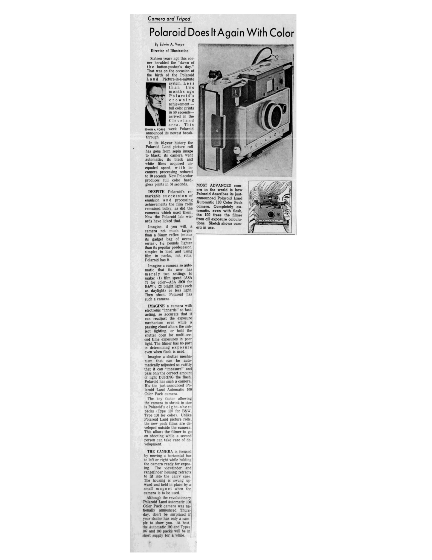 40051 | plain dealer - polaroid does it again with color 1963-08-04