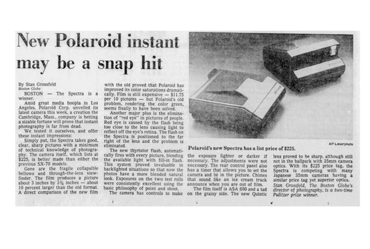 40051 | miami herald - new polaroid instant may be a snap hit 1986-04-04
