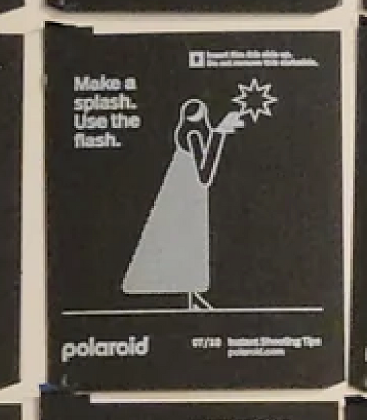40351 | polaroid new logo instant shooting tips 10-07