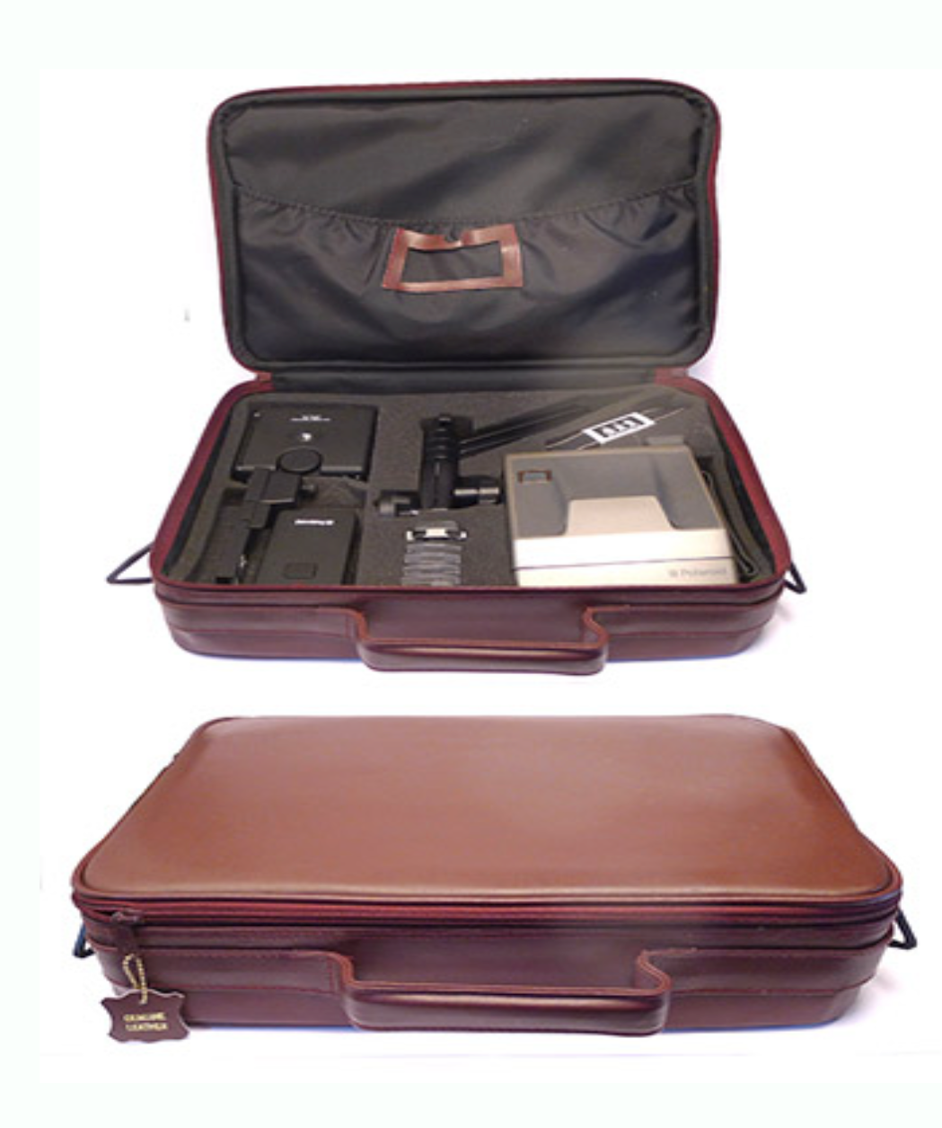 30051 | camera case 001 leather case (wine red)