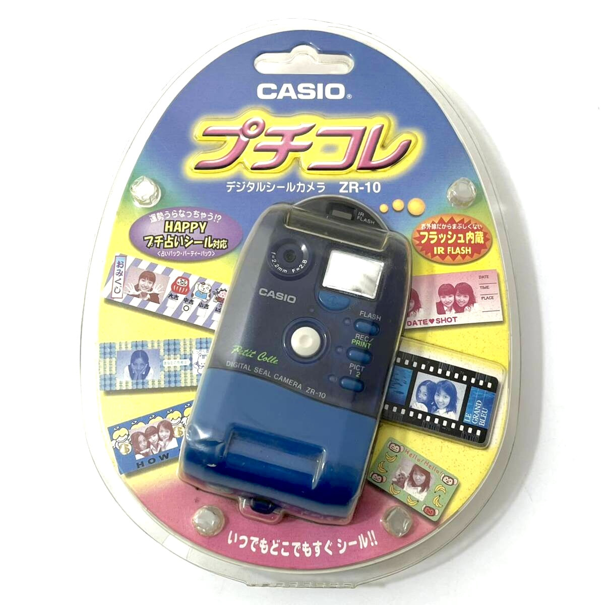 10701 | casio zr-10 black / blue