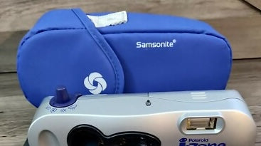 30071 | i-zone Samsonite bag model 16s blue