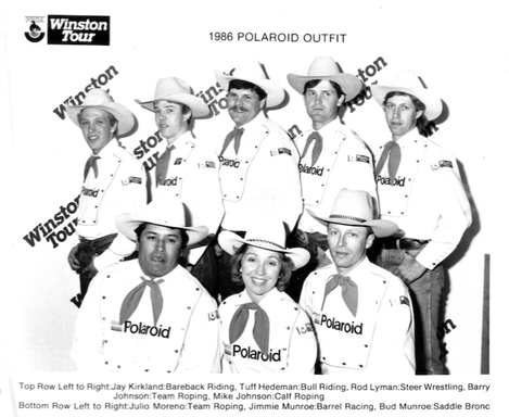 40641 | polaroid Rodeo team 1985-1986