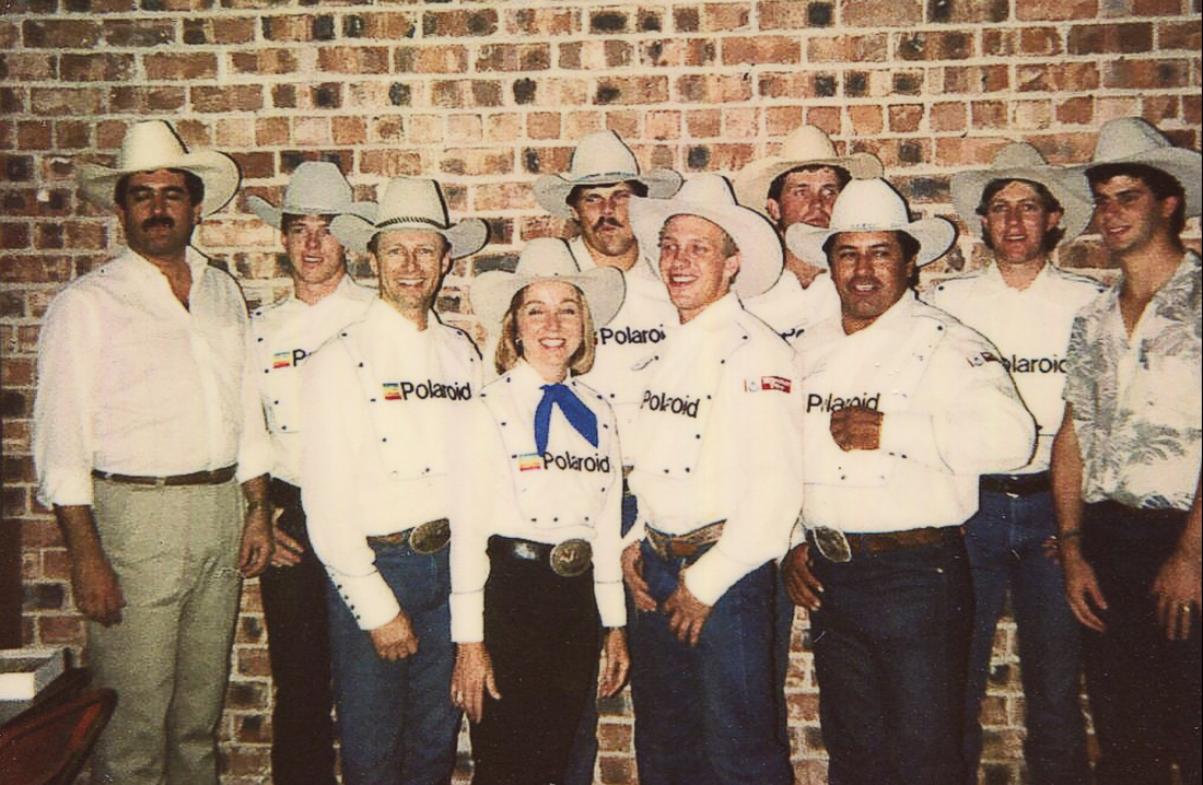40641 | polaroid Rodeo team 1985-1986